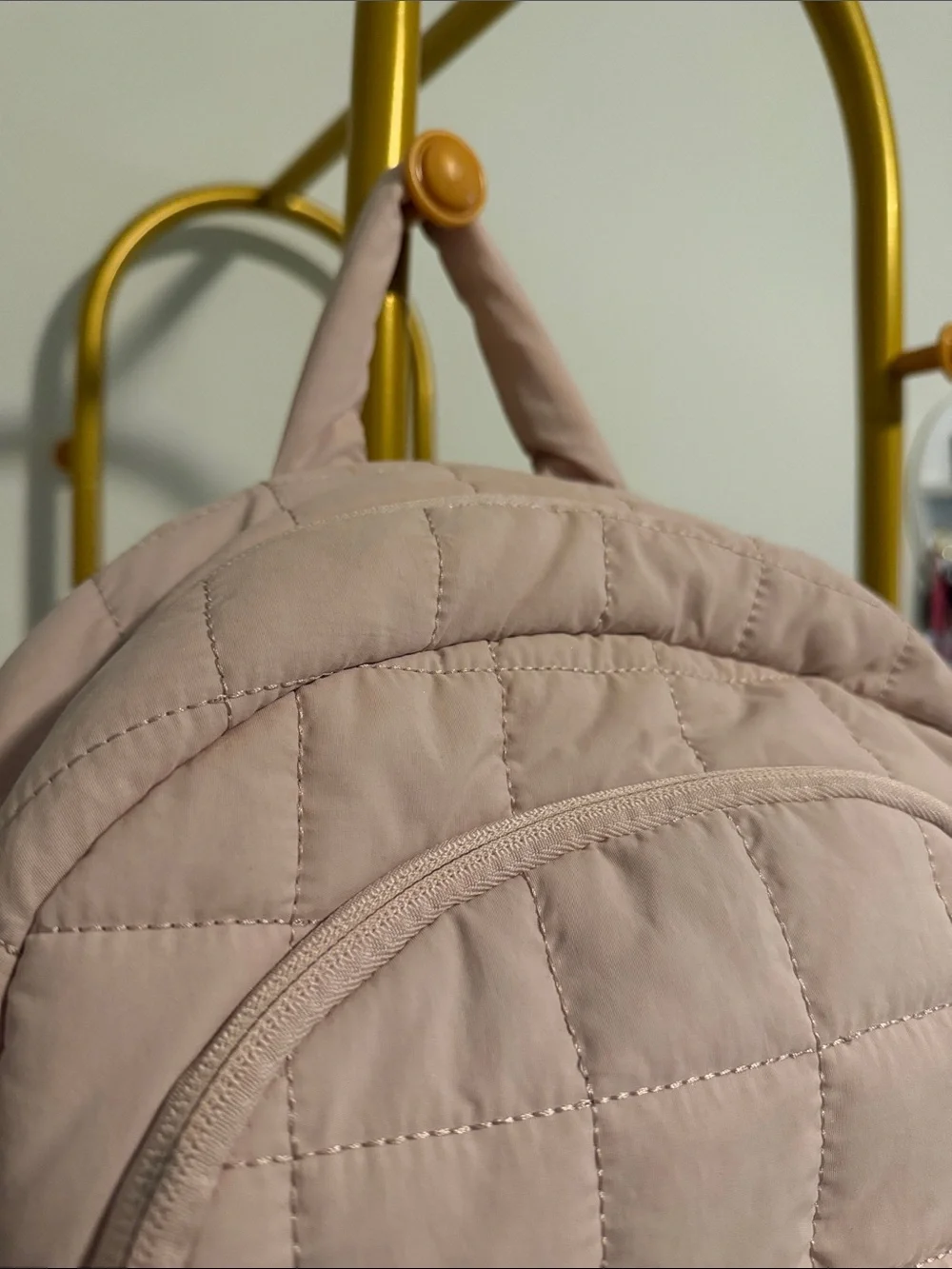 Light Pink Quilted Women’s Backpack by Baggallini